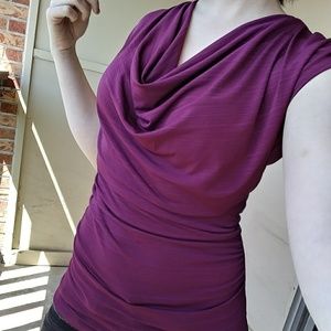 Heartsoul Maroon Red Dressy Top